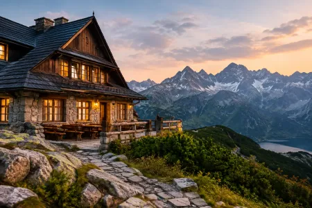 Polish Tatra mountain huts for a proper overnight stay