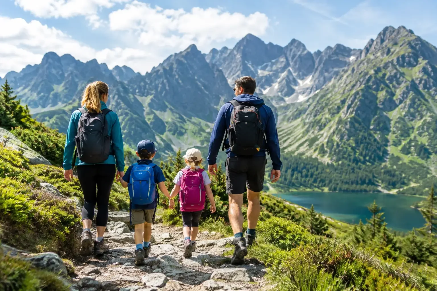 Trails with kids in the Tatras - 7 routes without the traps