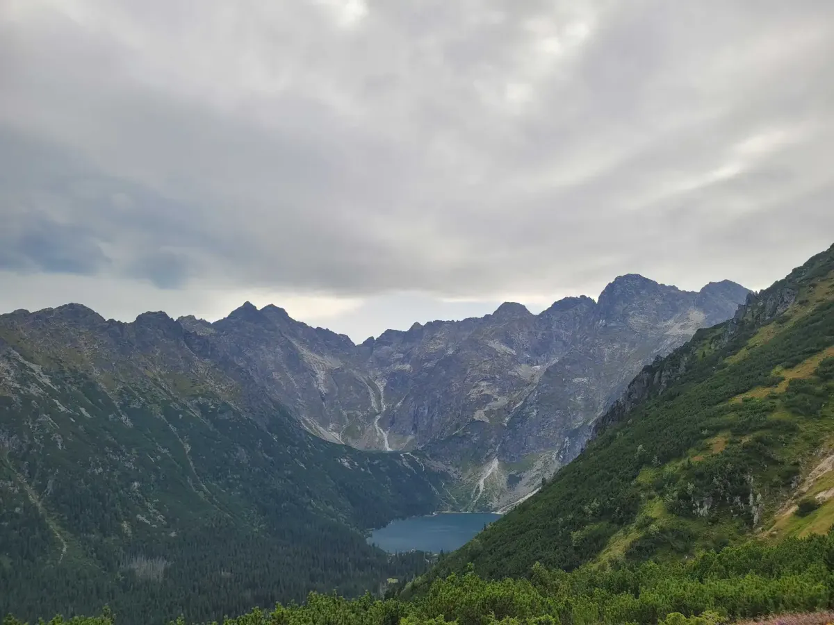 Widok w Dolinie Pięciu Stawów