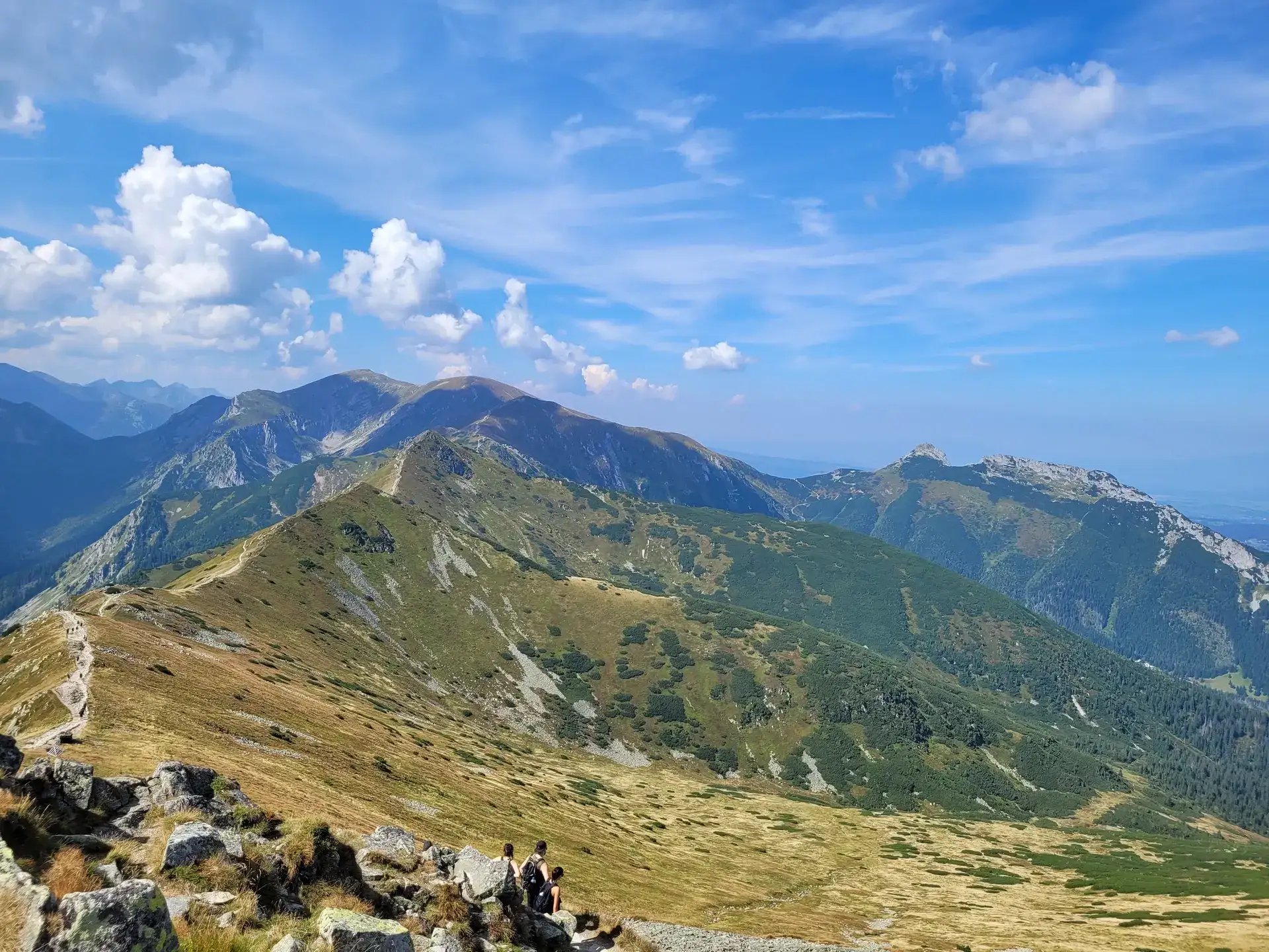 Kasprowy wierch czerwone wierchy giewont wrzesień 2024 – Kasprowy Wierch - Czerwone Wierchy (to Kopa Kondracka) - Giewont, photo 28