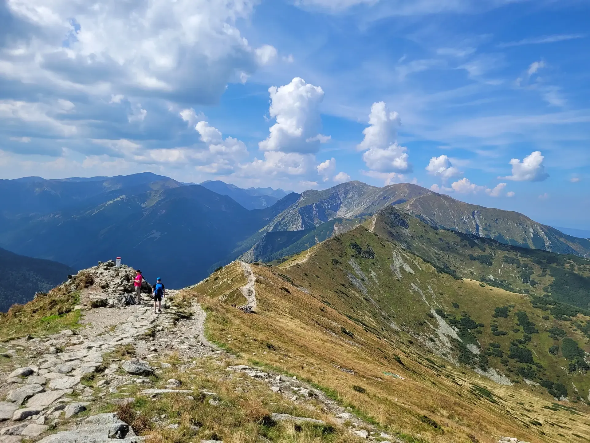 Kasprowy Wierch - Czerwone Wierchy (do Kopy Kondrackiej) - Giewont