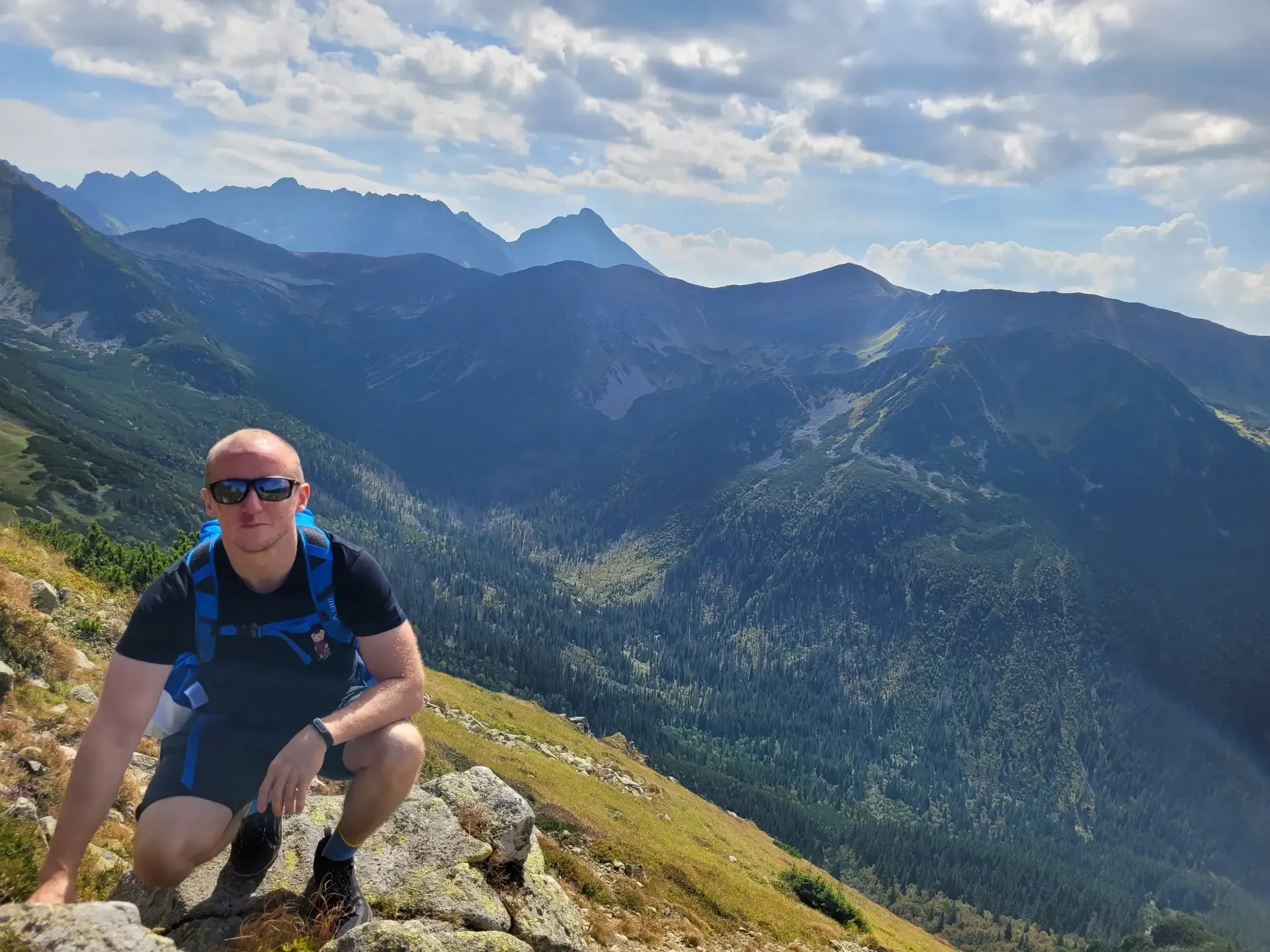 Kasprowy Wierch - Czerwone Wierchy (do Kopy Kondrackiej) - Giewont