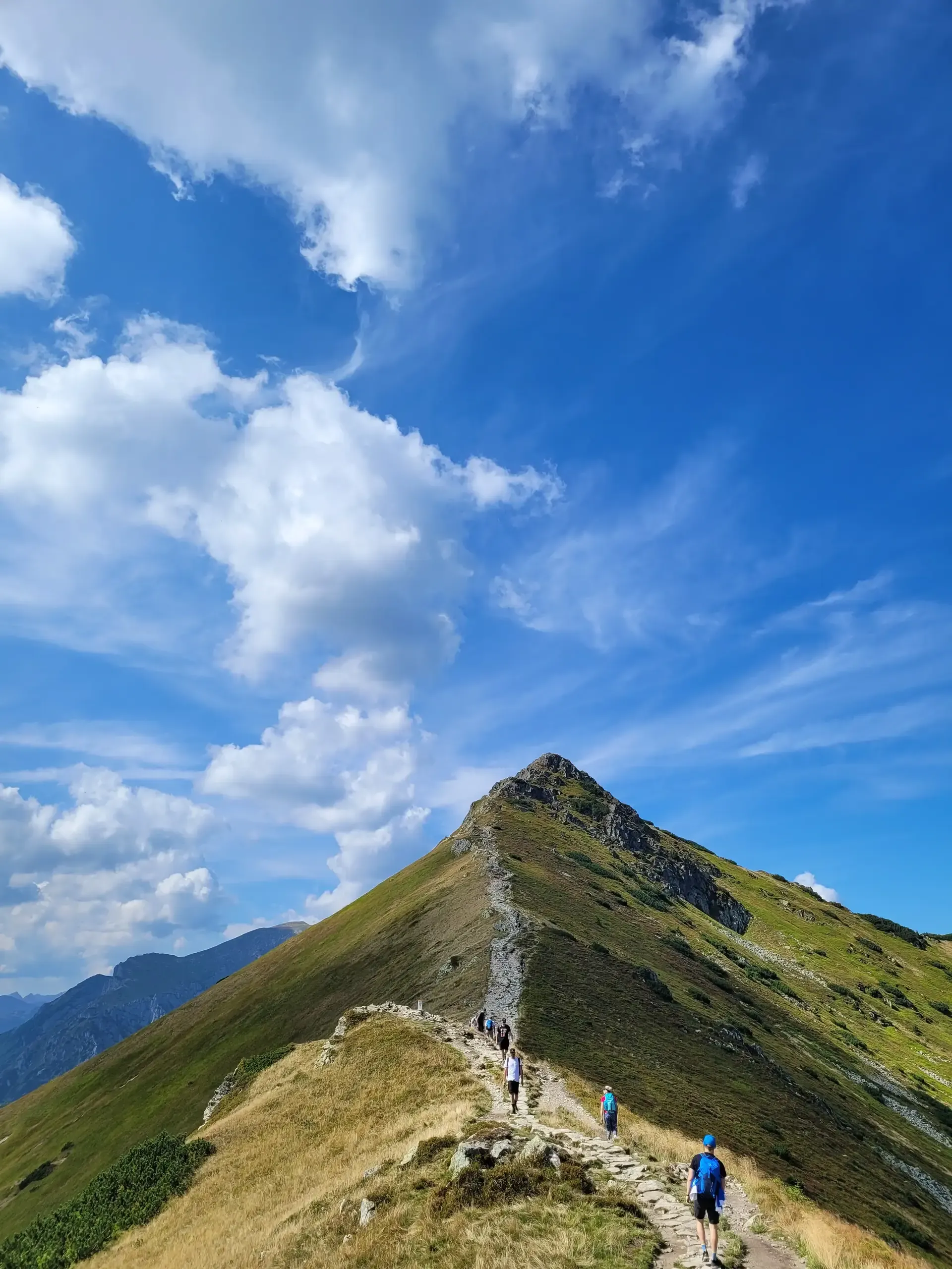 Kasprowy Wierch - Czerwone Wierchy (do Kopy Kondrackiej) - Giewont