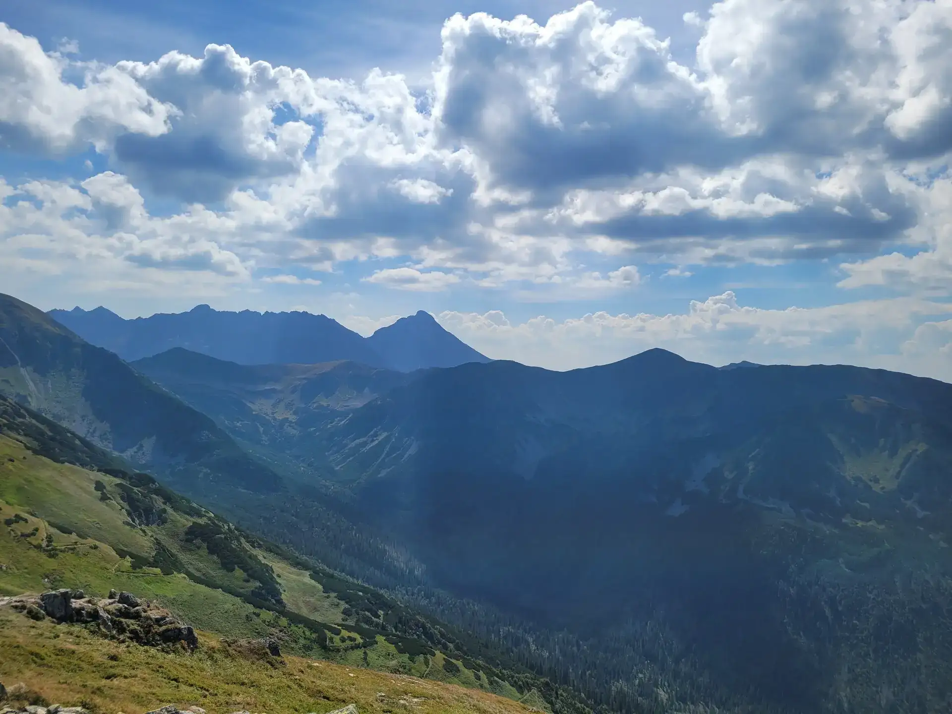 Kasprowy wierch czerwone wierchy giewont wrzesień 2024 – Kasprowy Wierch - Czerwone Wierchy (to Kopa Kondracka) - Giewont, photo 18