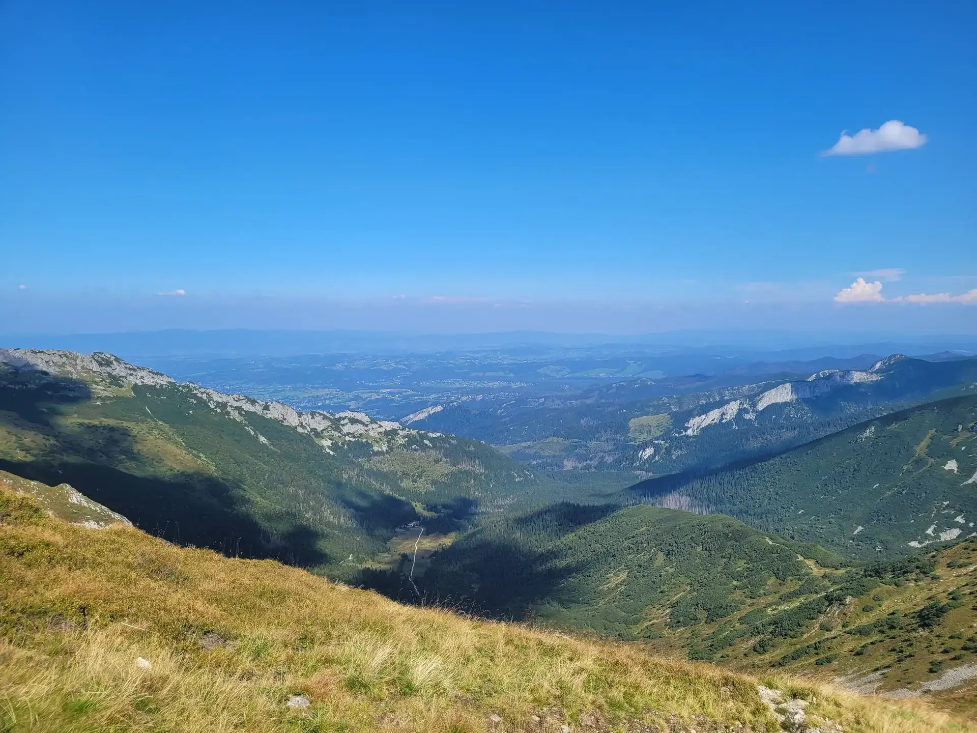 Kasprowy wierch czerwone wierchy giewont wrzesień 2024 – Kasprowy Wierch - Czerwone Wierchy (to Kopa Kondracka) - Giewont, photo 2