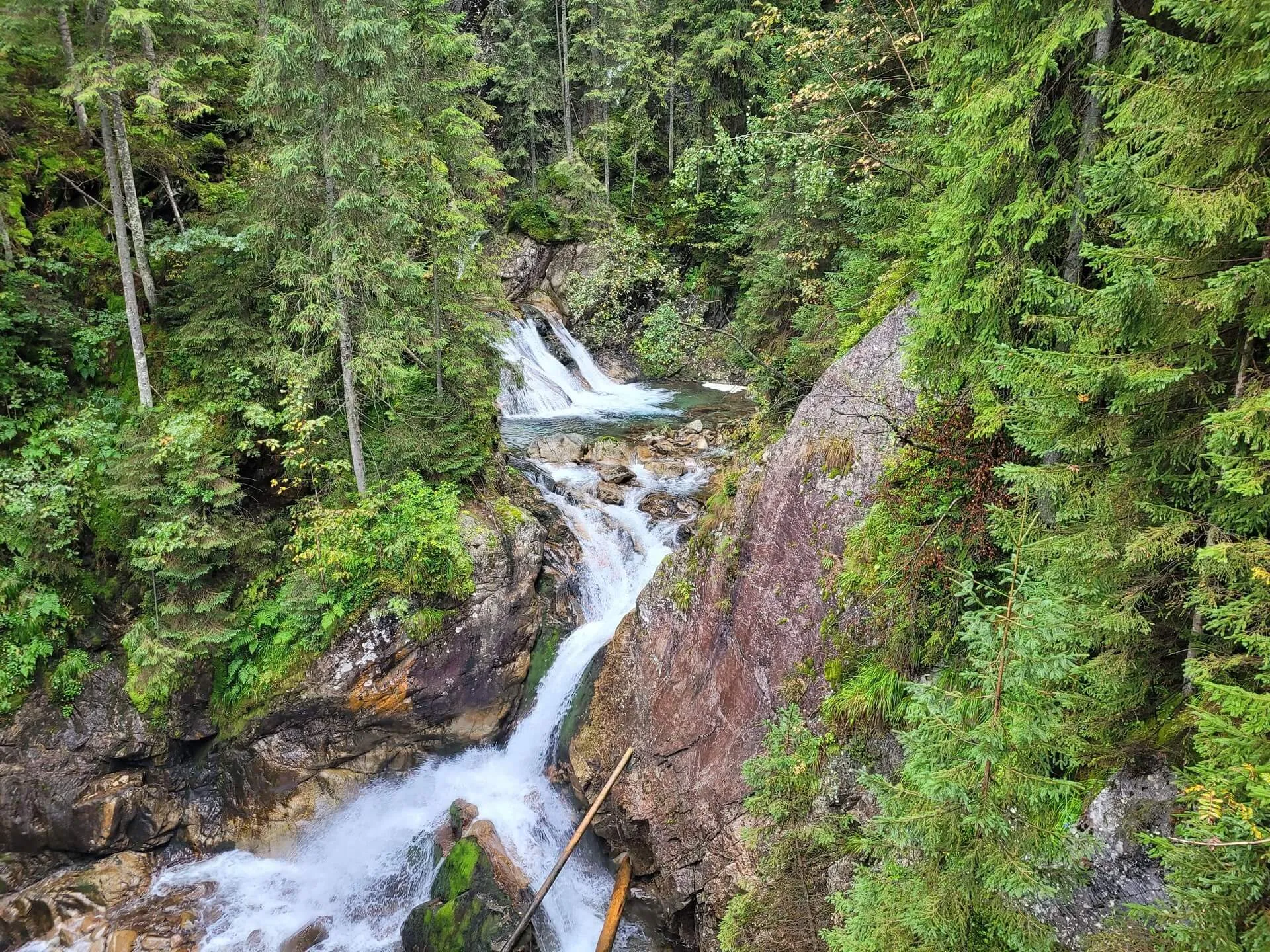 Morskie Oko - Czarny staw pod Rysami