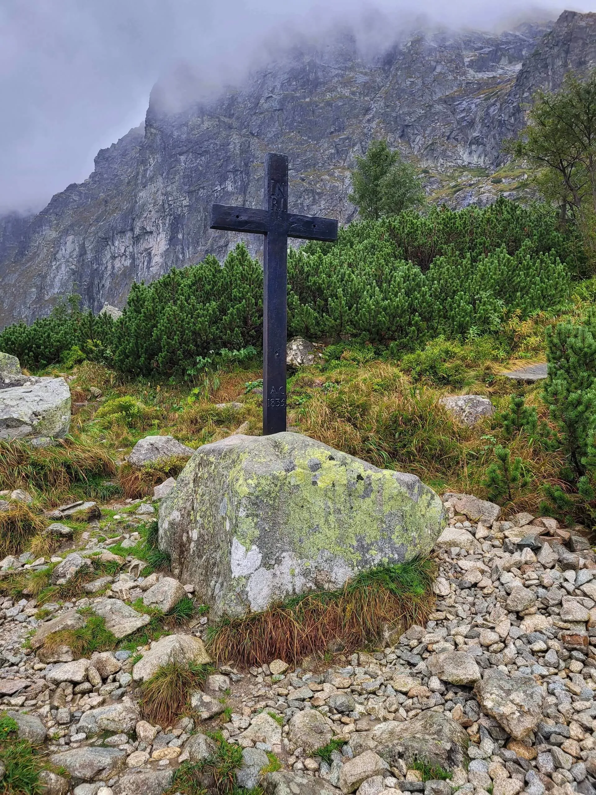 Morskie Oko - Czarny staw pod Rysami