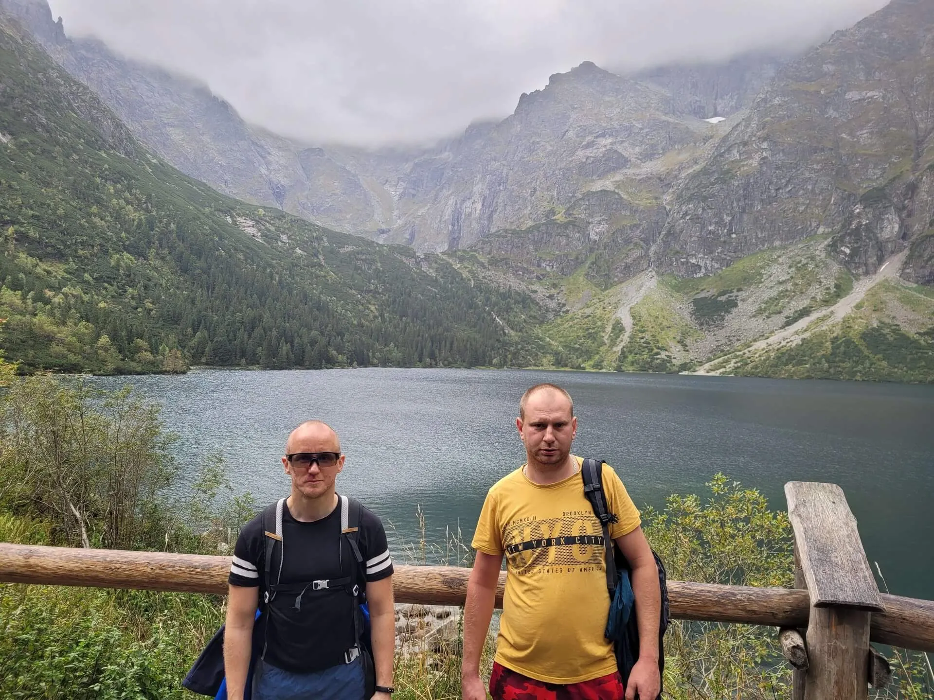 Morskie Oko - Czarny staw pod Rysami