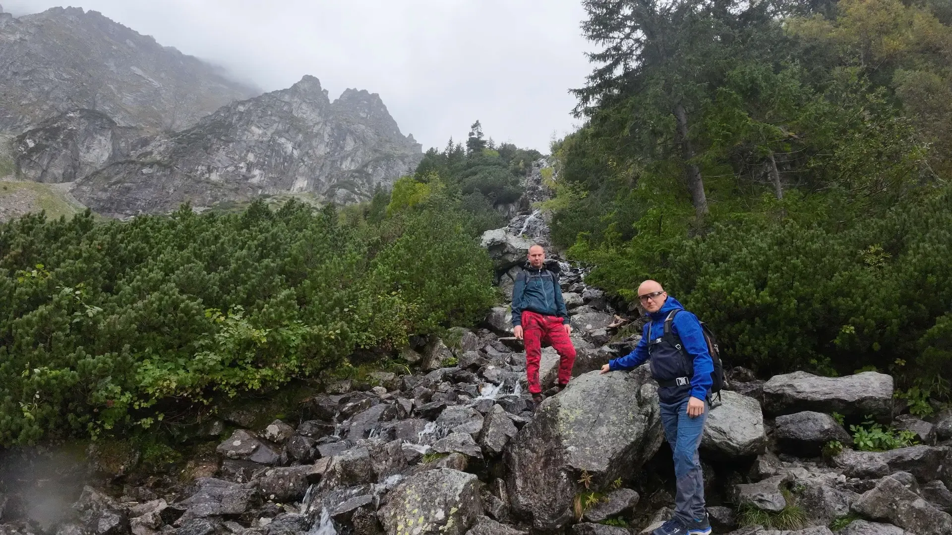 Morskie Oko - Czarny staw pod Rysami