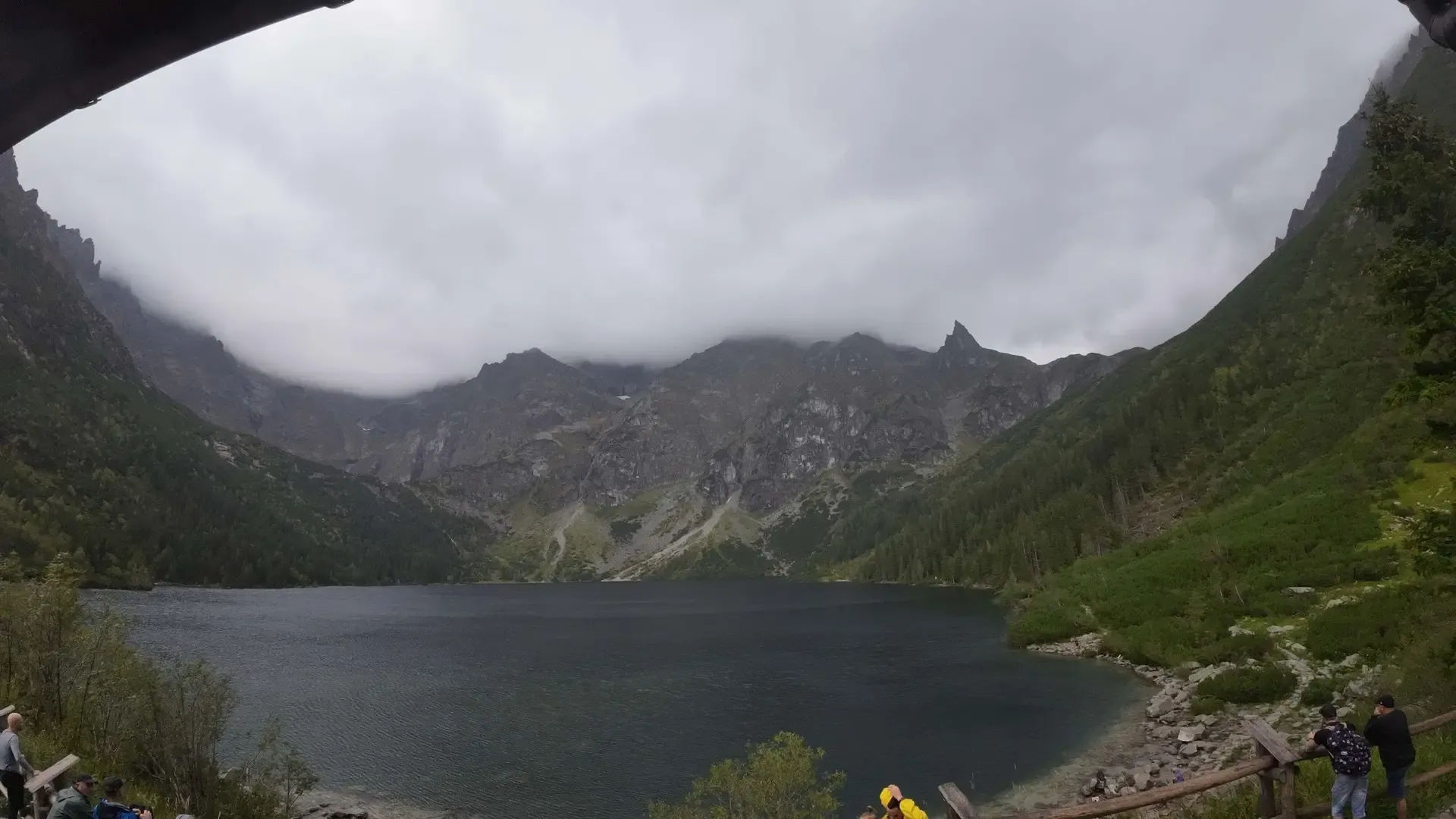 Morskie Oko - Czarny staw pod Rysami