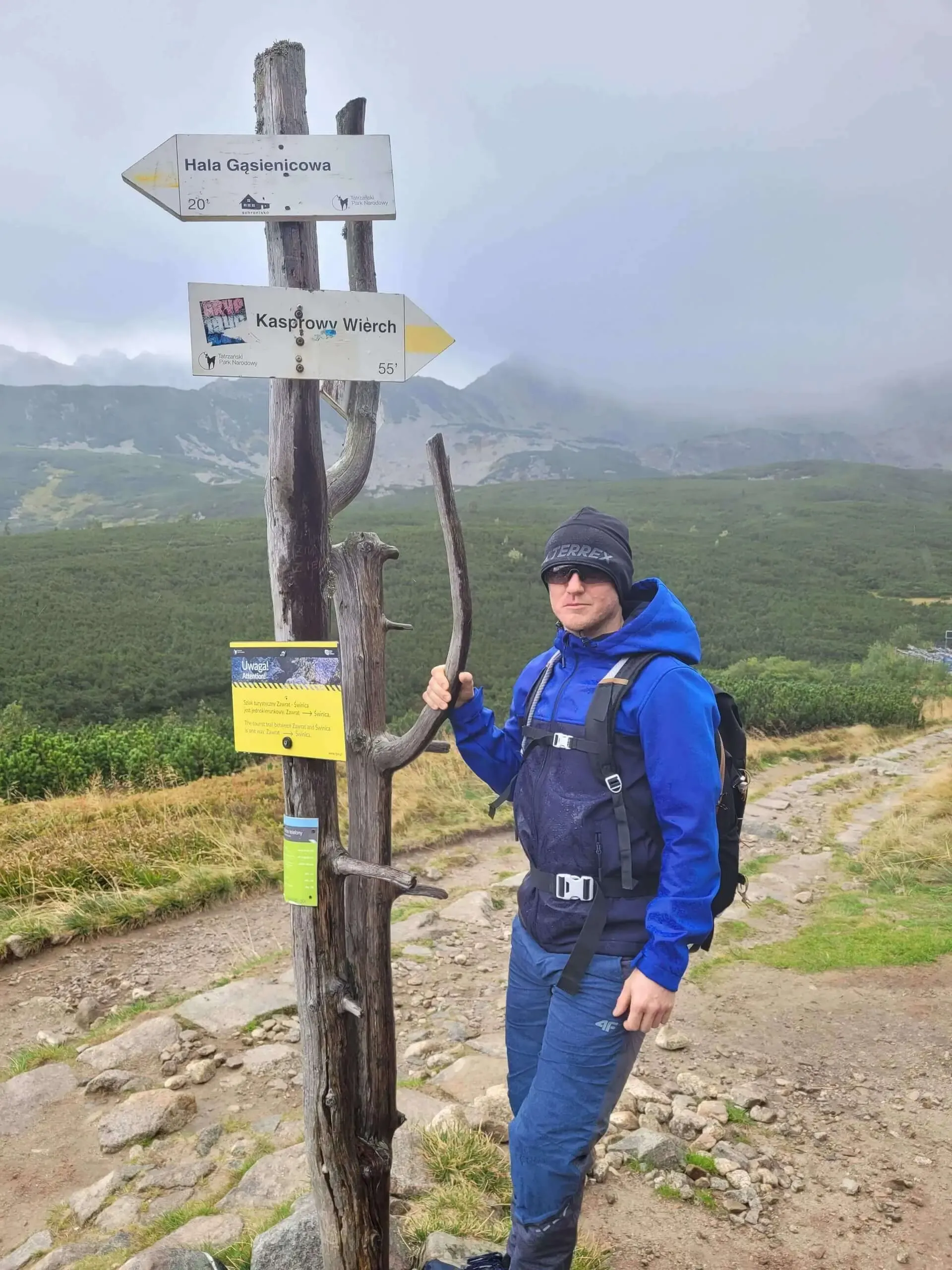 Nieudane wejście na Kasprowy Wierch i Giewont